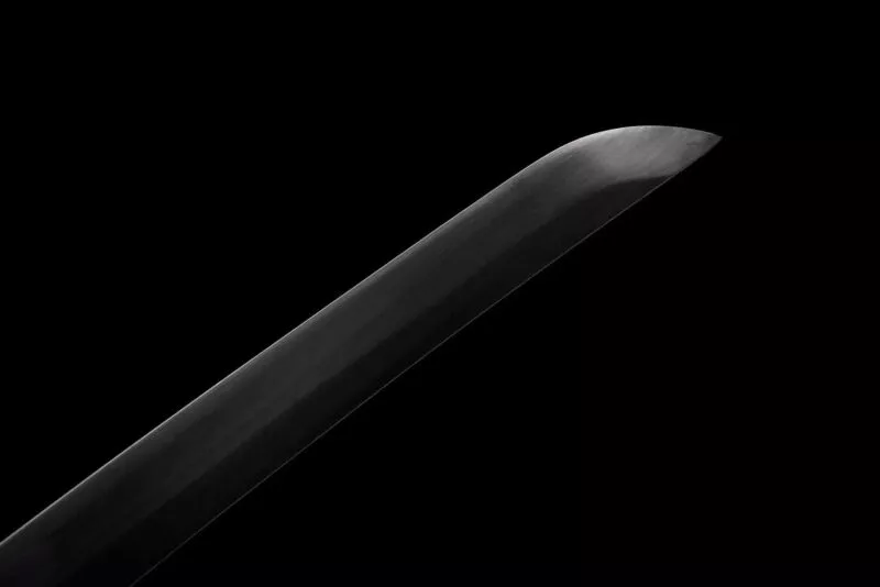 Katana Dragon à Lame Noire Série Noire Cuite Au Four Sabre De Samouraï Japonais Katana Véritable Sabre Fait Main Acier à Ressort Haute Performance Sabre Longquan