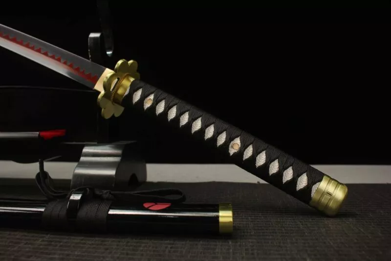 Épée Noire Shusui One Piece Version Anime Katana Épée De Samouraï Janpanese Acier à Haute Teneur En Carbone Épée Longquan