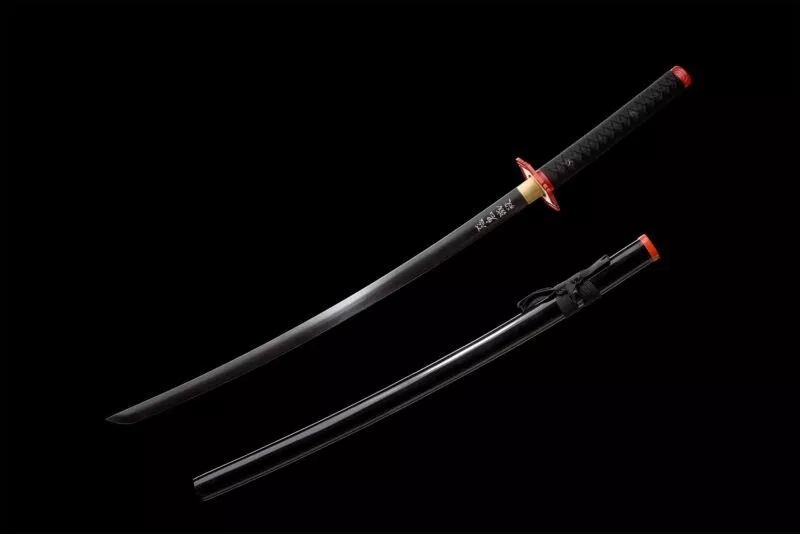 Katana Giyuu Noir (acier Au Carbone 1060) (copie)