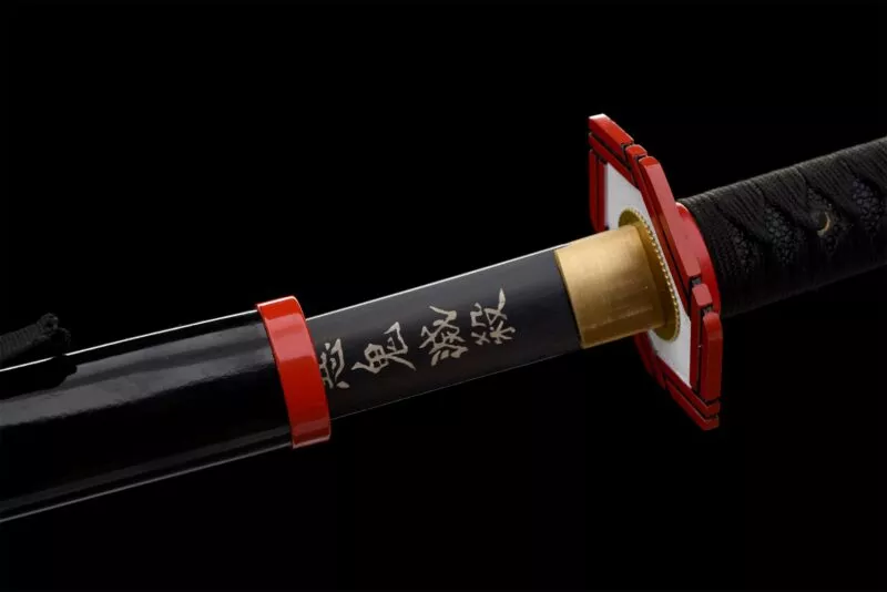Katana Giyuu Noir (acier Au Carbone 1060) (copie)