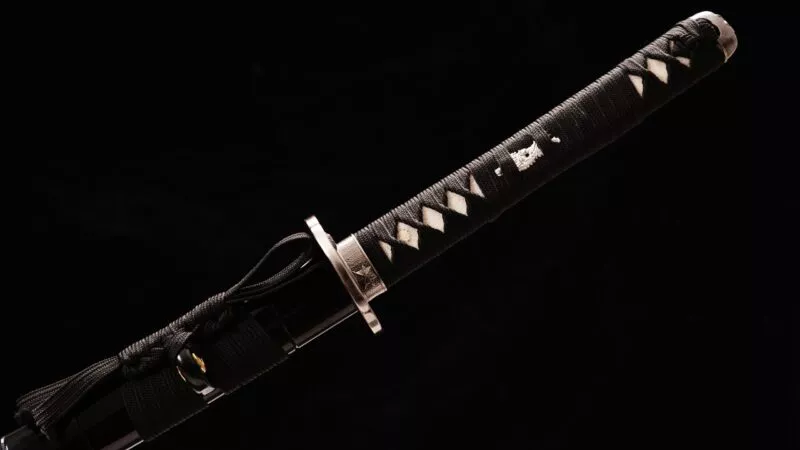 Katana Daisen (acier Damas)