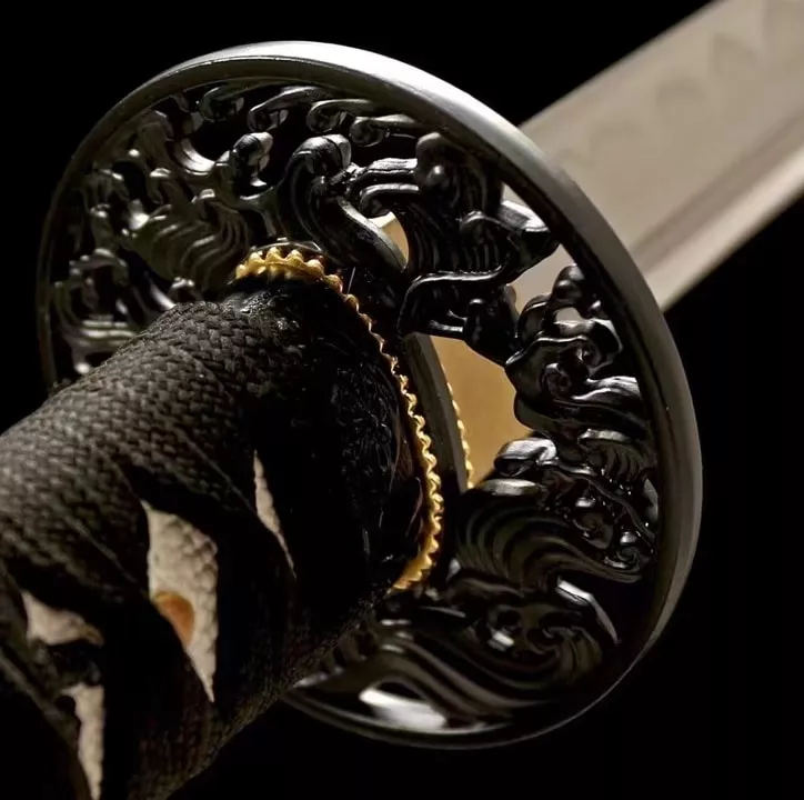 Katana Mutsu (acier Au Carbone 1060 Véritable Hamon)