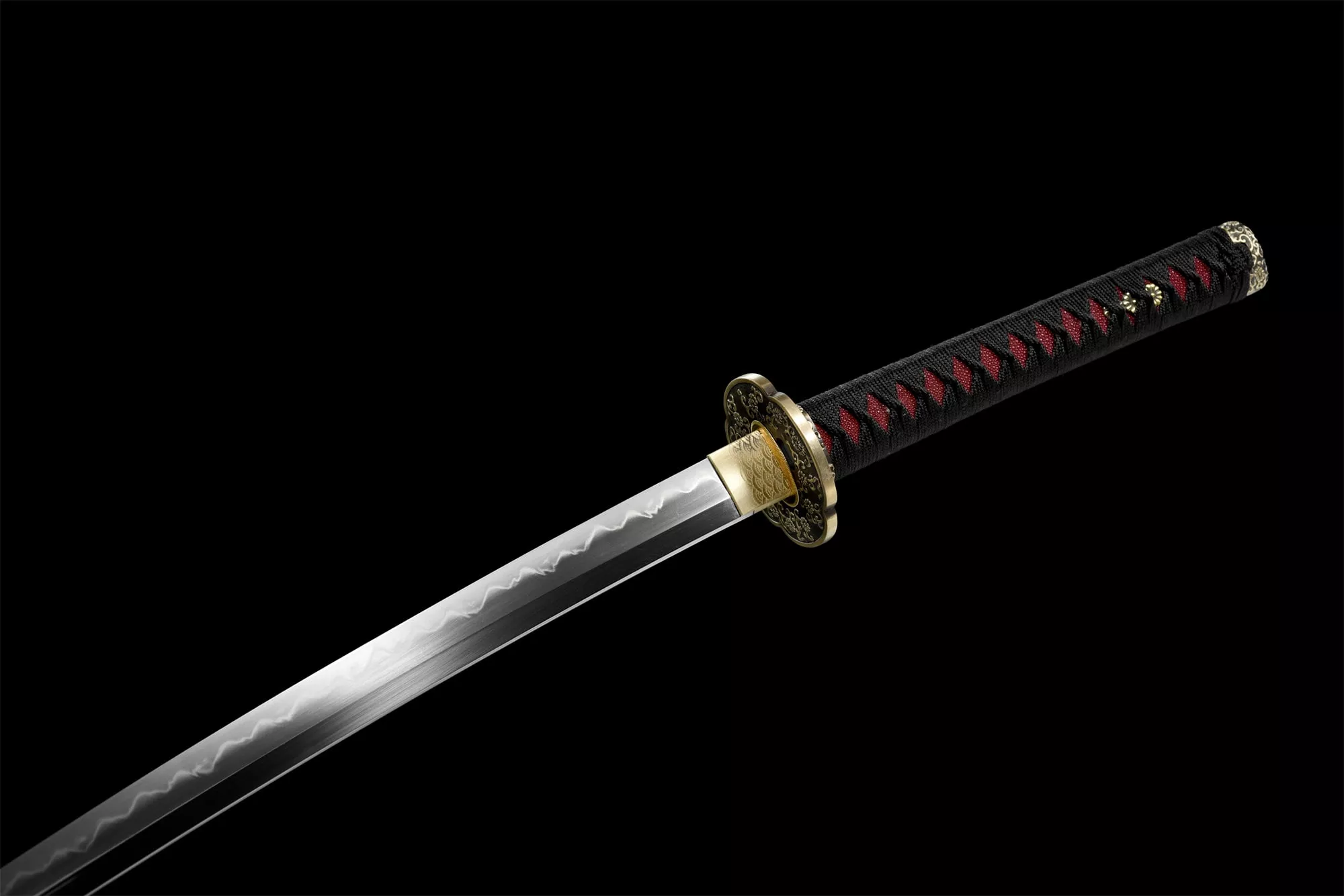 Katana Tono (acier T8 Véritable Hamon Gunome & Véritable Peau De Raie)