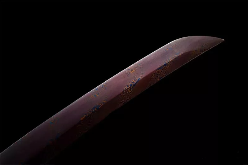 Tanto Sabae (acier Damas Torsadé)